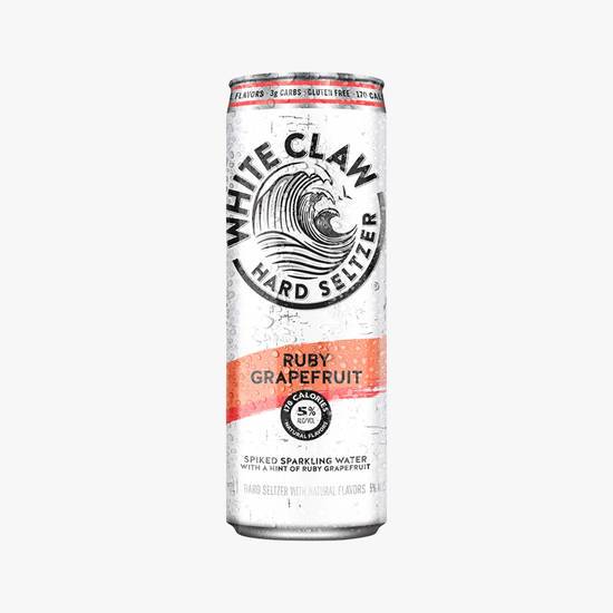 Order White Claw Ruby Grapefruit 6 pack | 5% abv food online from Pink Dot Venice/Sm store, Santa Monica on bringmethat.com