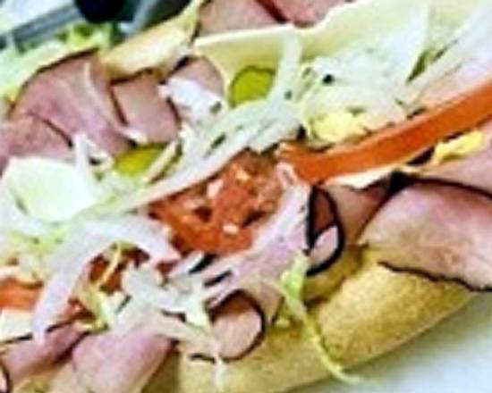Order Ten American Cold Subs food online from Old Country Pizzeria store, East Weymouth on bringmethat.com