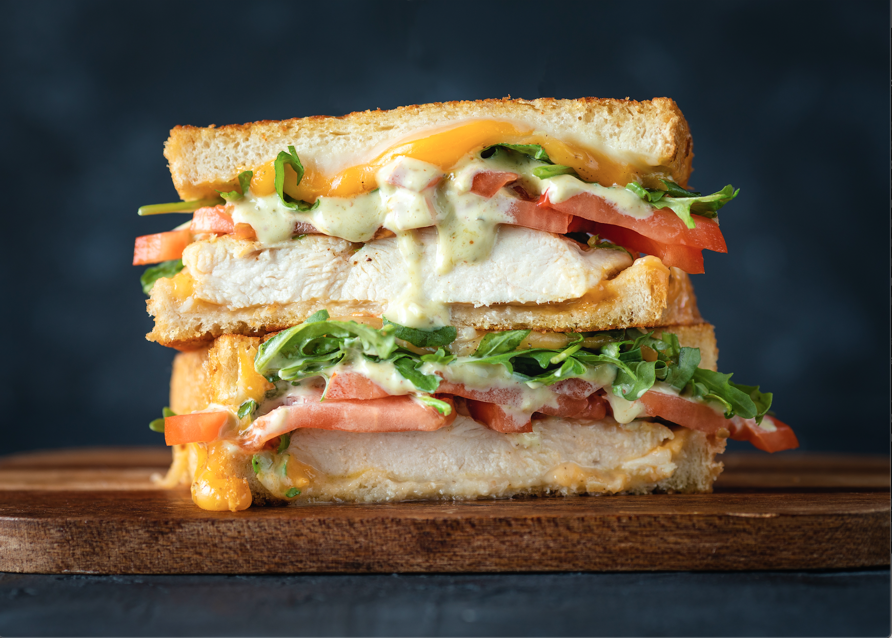 Order Chicken Pesto Grilled Cheese food online from Grater Grilled Cheese store, Huntington Beach on bringmethat.com