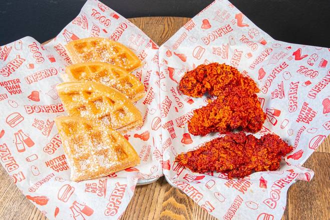 Order Chickz n Waffle food online from The Red Chickz store, Los Angeles on bringmethat.com