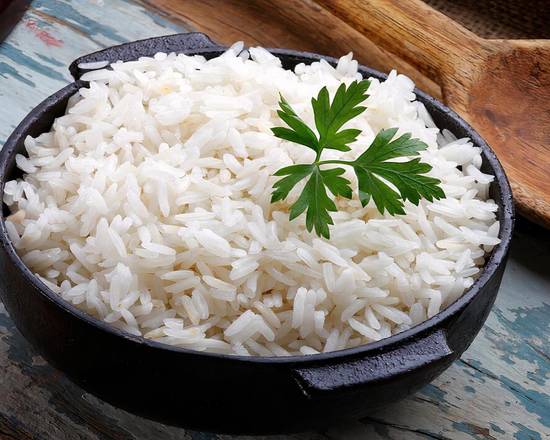 Order Steamed White Rice (SWR) food online from One Stop Kitchen store, Redwood City on bringmethat.com