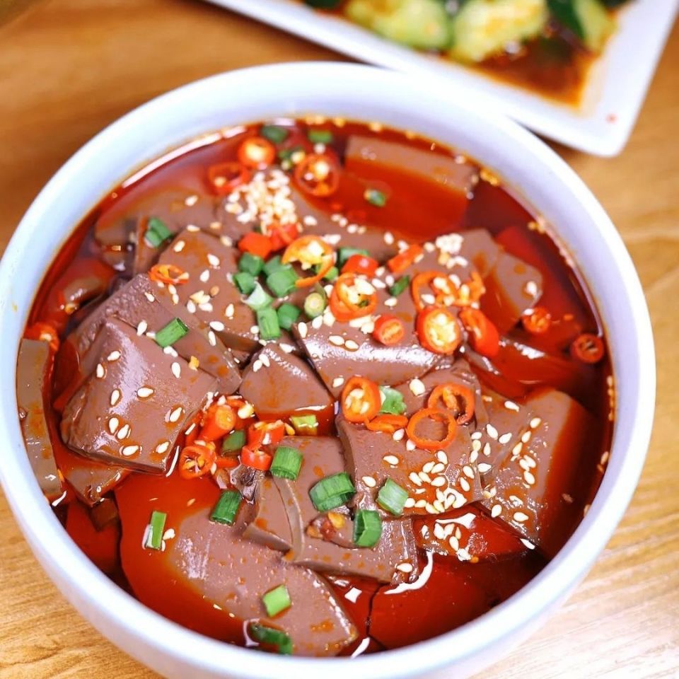 Order Duck Blood Still Hot Pot 冒鸭血 food online from Chengdu Famous Food store, Philadelphia on bringmethat.com