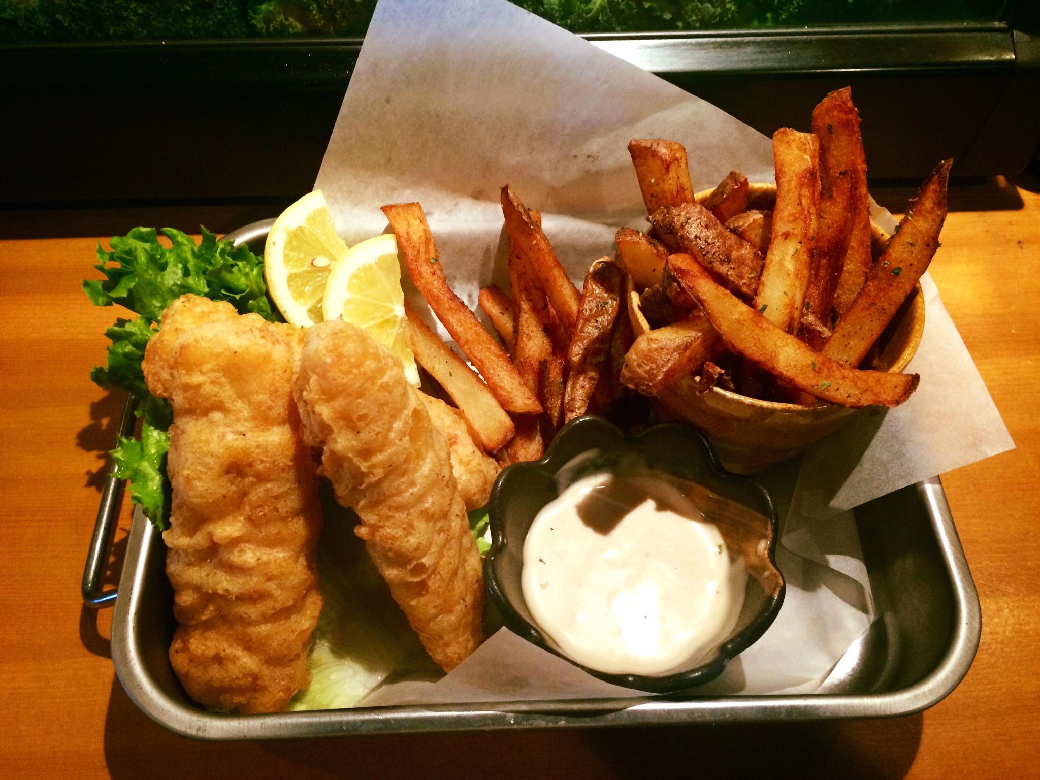 Order Fish & Chips food online from Momo Sushi store, Lake Oswego on bringmethat.com