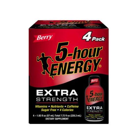 Order 5-Hour Energy Extra Strength Berry 4 Pack food online from 7-Eleven store, Northlake on bringmethat.com