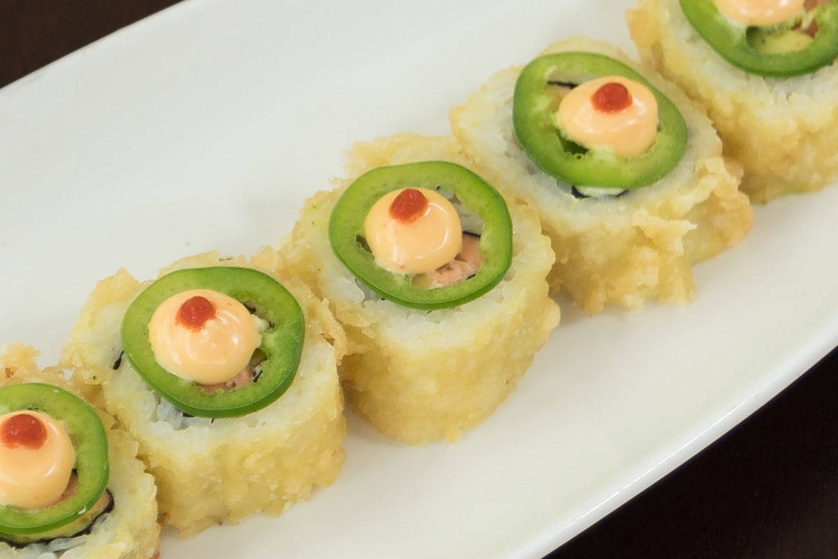 Order LAS VEGAS ROLL Deep fried food online from Benihana store, Anchorage on bringmethat.com