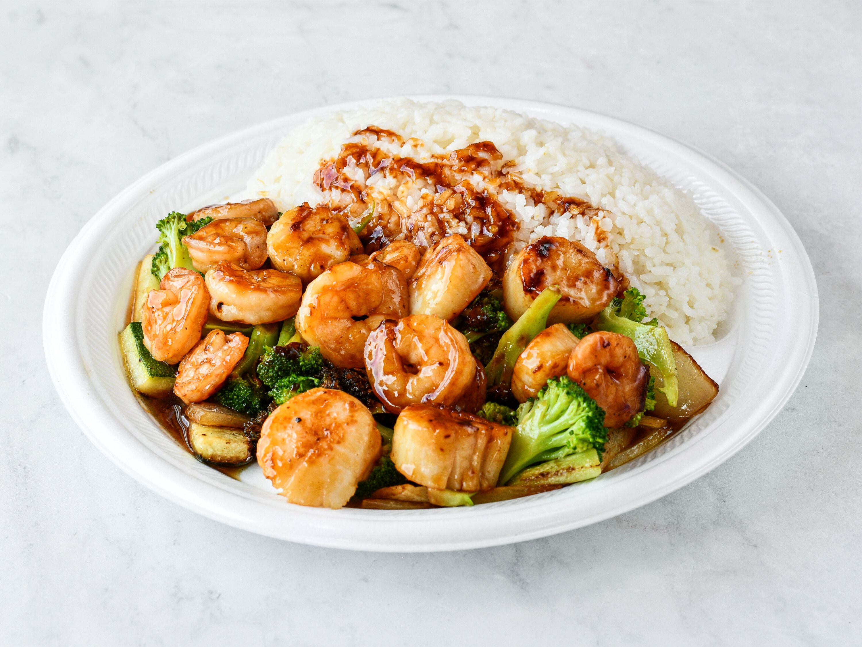 Order Hibachi Shrimp & Scallops food online from Ichiban Express store, Fayetteville on bringmethat.com