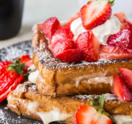 Order Stuffed French Toast food online from Caffe Opa store, Fayetteville on bringmethat.com