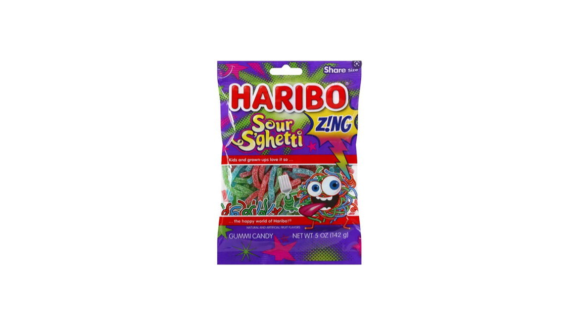Order Haribo Sour S'ghetti 5 oz food online from Rebel store, Antioch on bringmethat.com