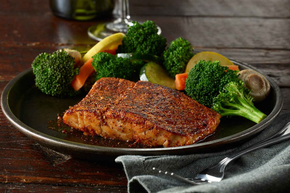 Order ATLANTIC SALMON food online from 54th Street Grill and Bar store, Arnold on bringmethat.com