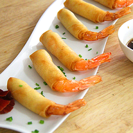 Order 3. Shrimp Egg Roll food online from Great Wall Kitchen store, Thomaston on bringmethat.com