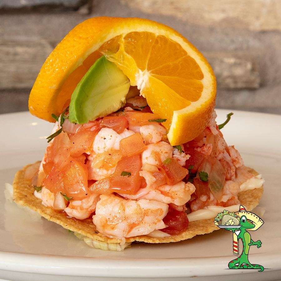 Order Ceviche Tostada food online from Gecko Grill store, Gilbert on bringmethat.com