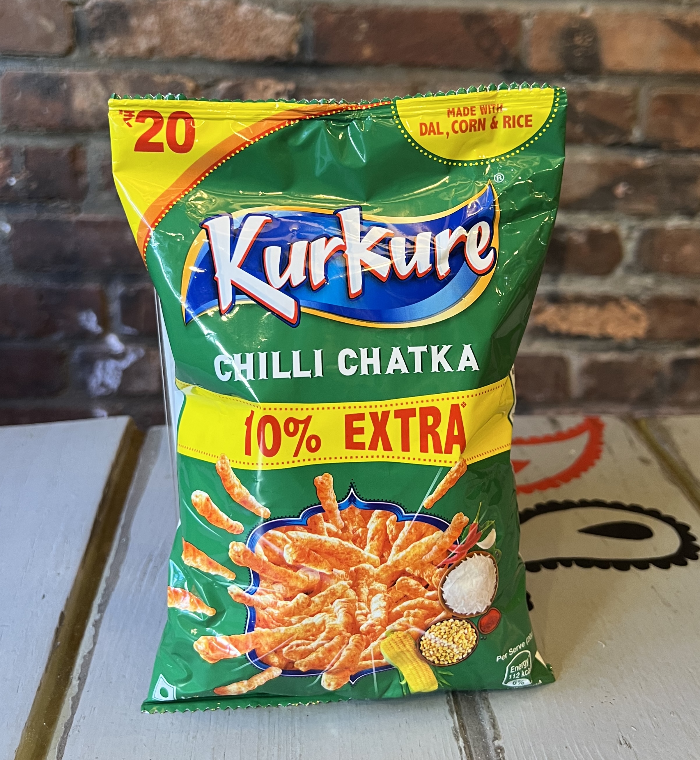 Order Chilli Chatka Kurkure food online from Desi Galli store, New York on bringmethat.com