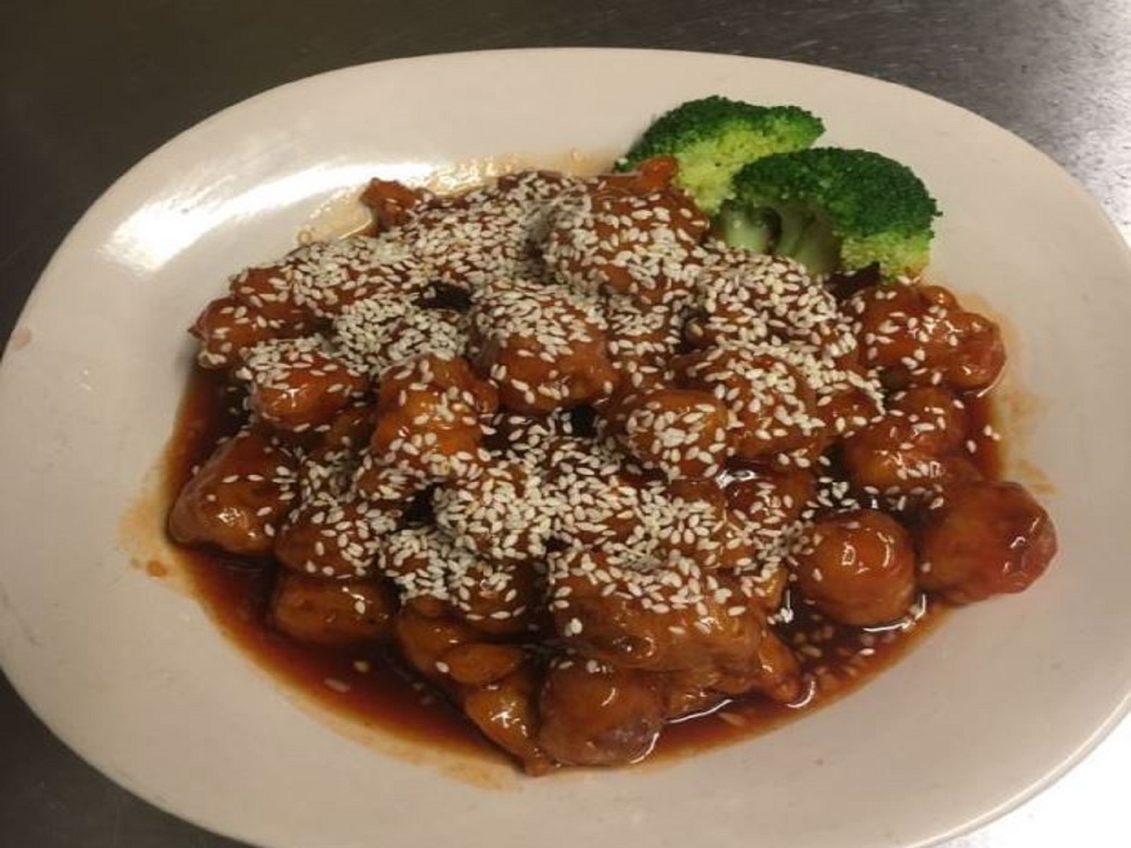 Order Sesame Chicken Special food online from Beijing Asian Restaurant store, Maineville on bringmethat.com