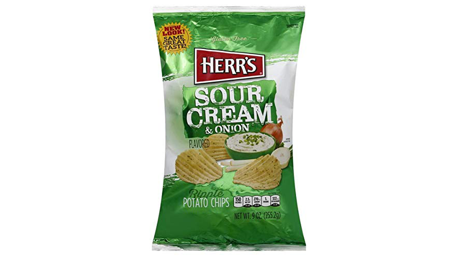 Order Herr's Sour Cream & Onion Potato Chips food online from Lula Convenience Store store, Evesham on bringmethat.com