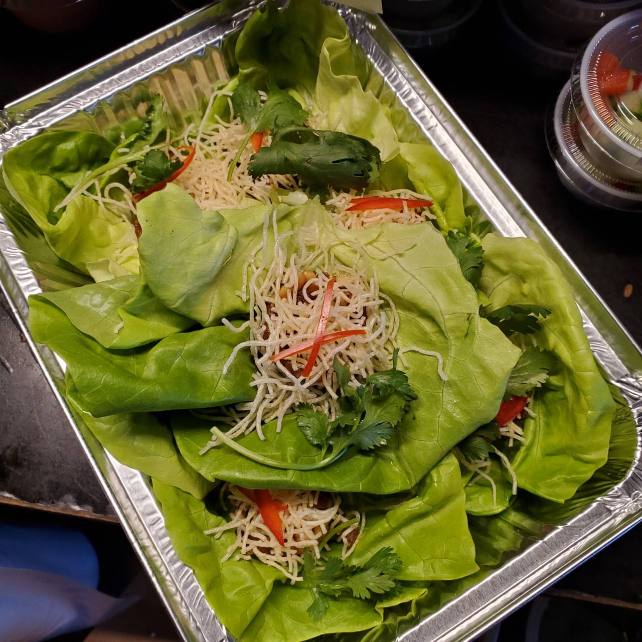 Order Lettuce Wrap food online from Orchid Thai Restaurant & Bar store, Falmouth on bringmethat.com