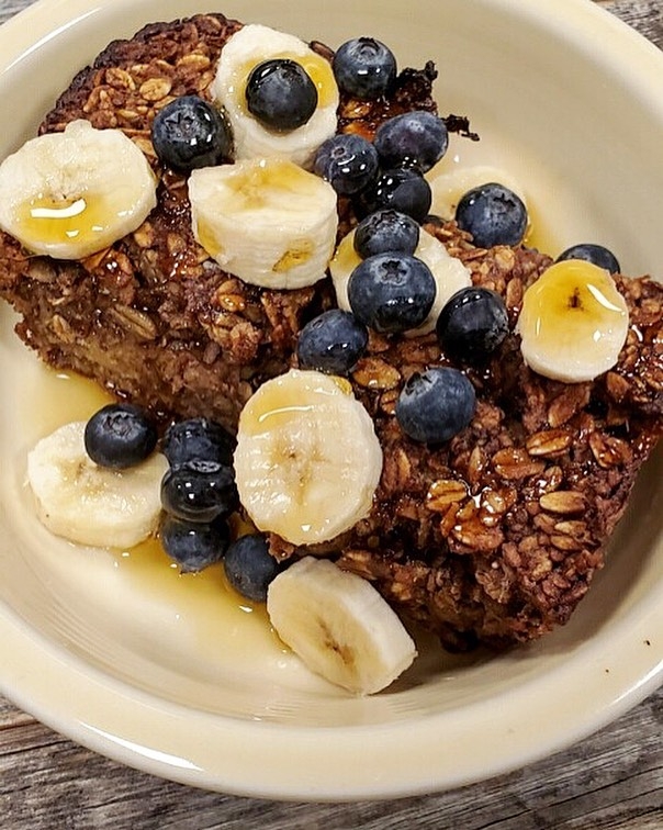 Order Superfood Baked Oatmeal (GF) food online from Good Life Organic Kitchen Red Bank store, Red Bank on bringmethat.com