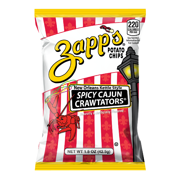 Order Zapp's Spicy Cajun Crawtator food online from Bread Zeppelin store, Southlake on bringmethat.com