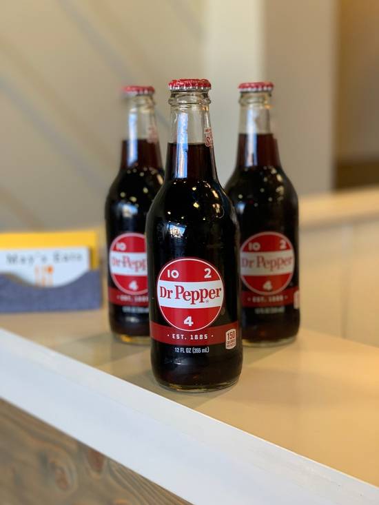 Order Imperial Sugar Dr. Pepper (12oz) food online from May Eats store, Corinth on bringmethat.com