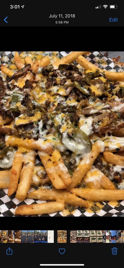Order Cheeseburger Fries food online from The Pizza Cutters store, Syracuse on bringmethat.com