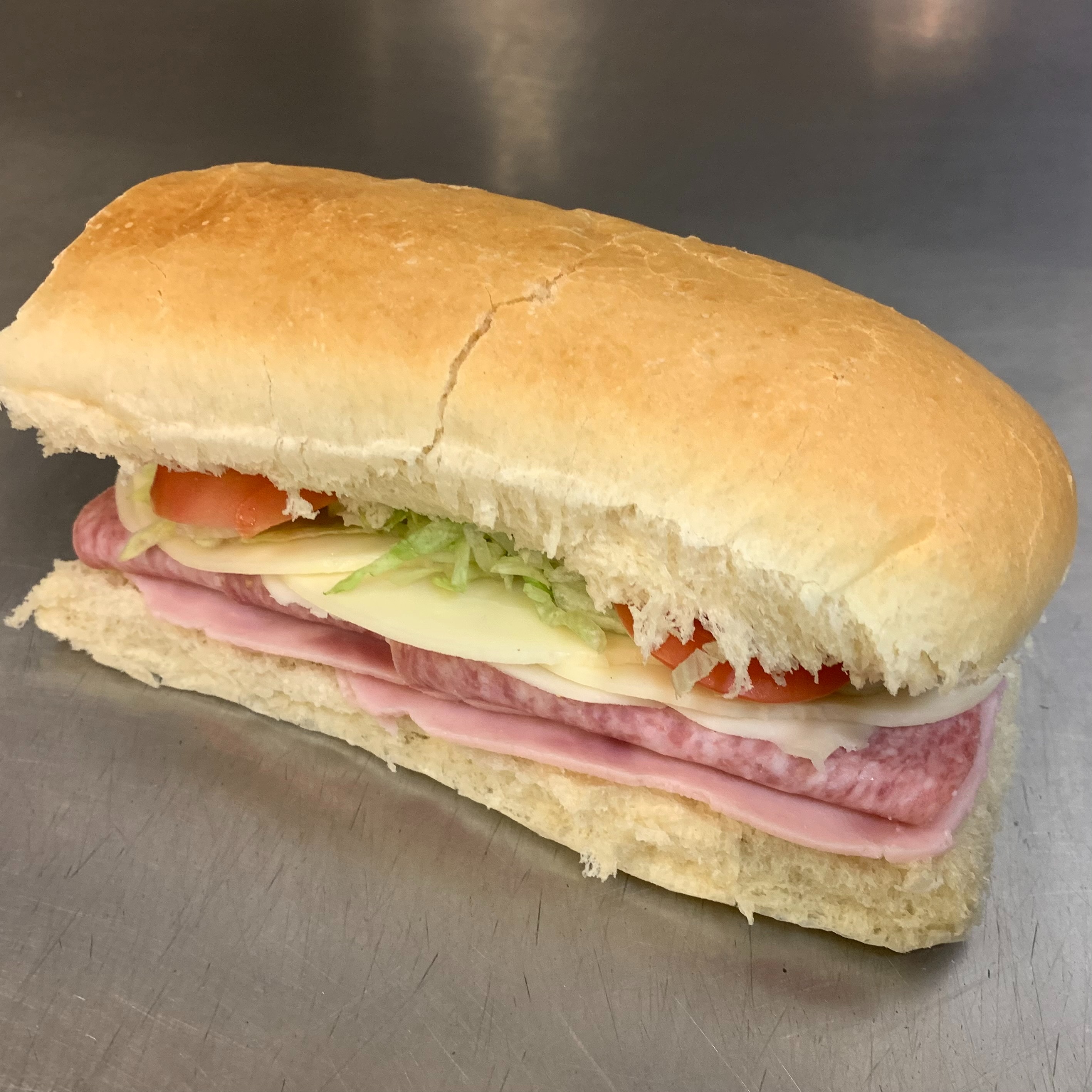 Order 2. Ham, Salami & Provolone food online from Lieber Boxcar Express store, Galesburg on bringmethat.com
