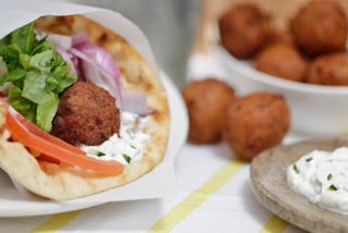 Order Falafel Sandwich food online from BZ Grill store, Queens on bringmethat.com