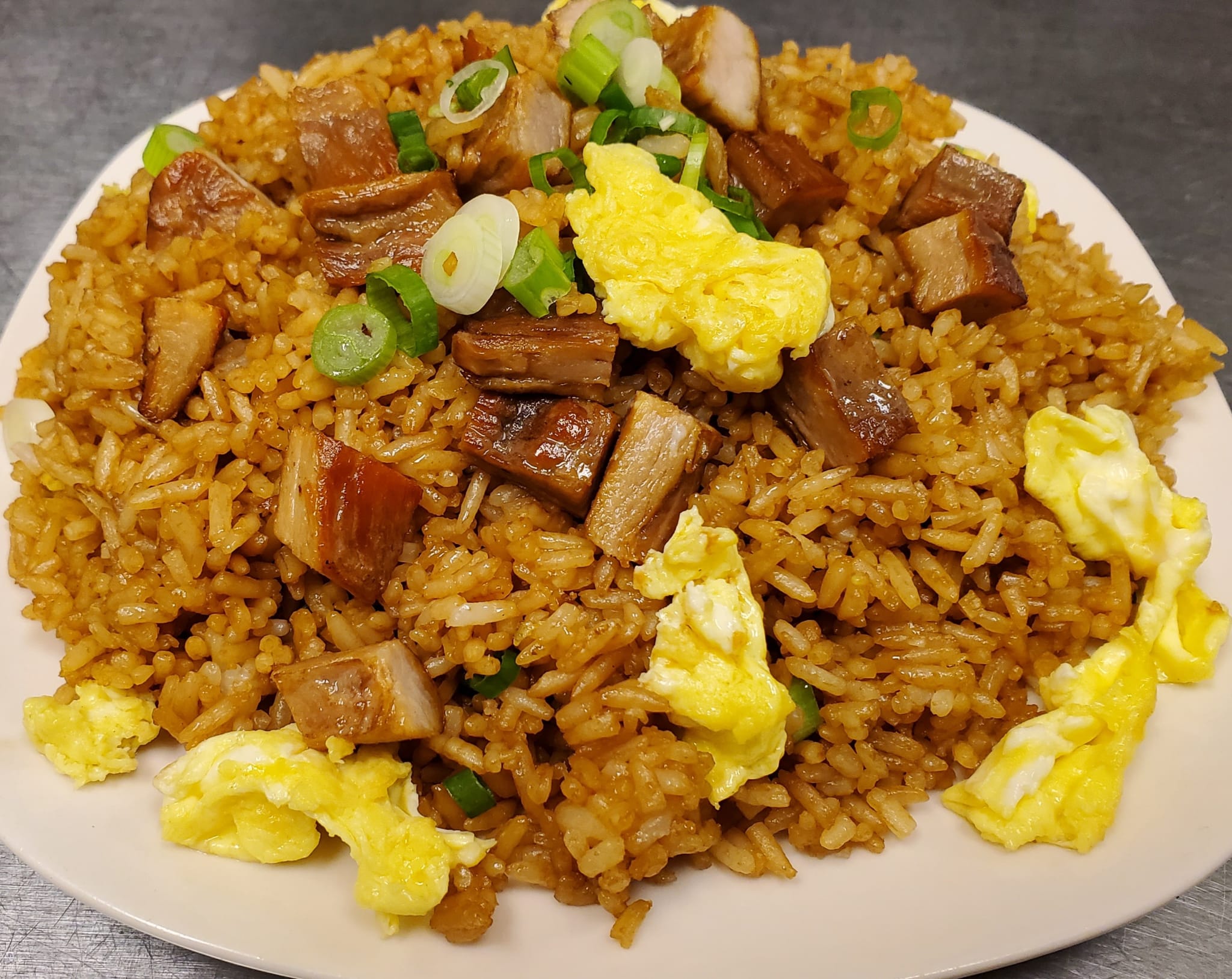 Order Pork Fried Rice food online from Panda Kitchen store, Houston on bringmethat.com