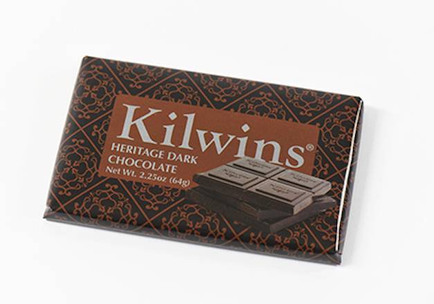 Order Kilwins "Heritage" Dark Chocolate Bar 2.25 oz. food online from Kilwins store, Beaufort on bringmethat.com
