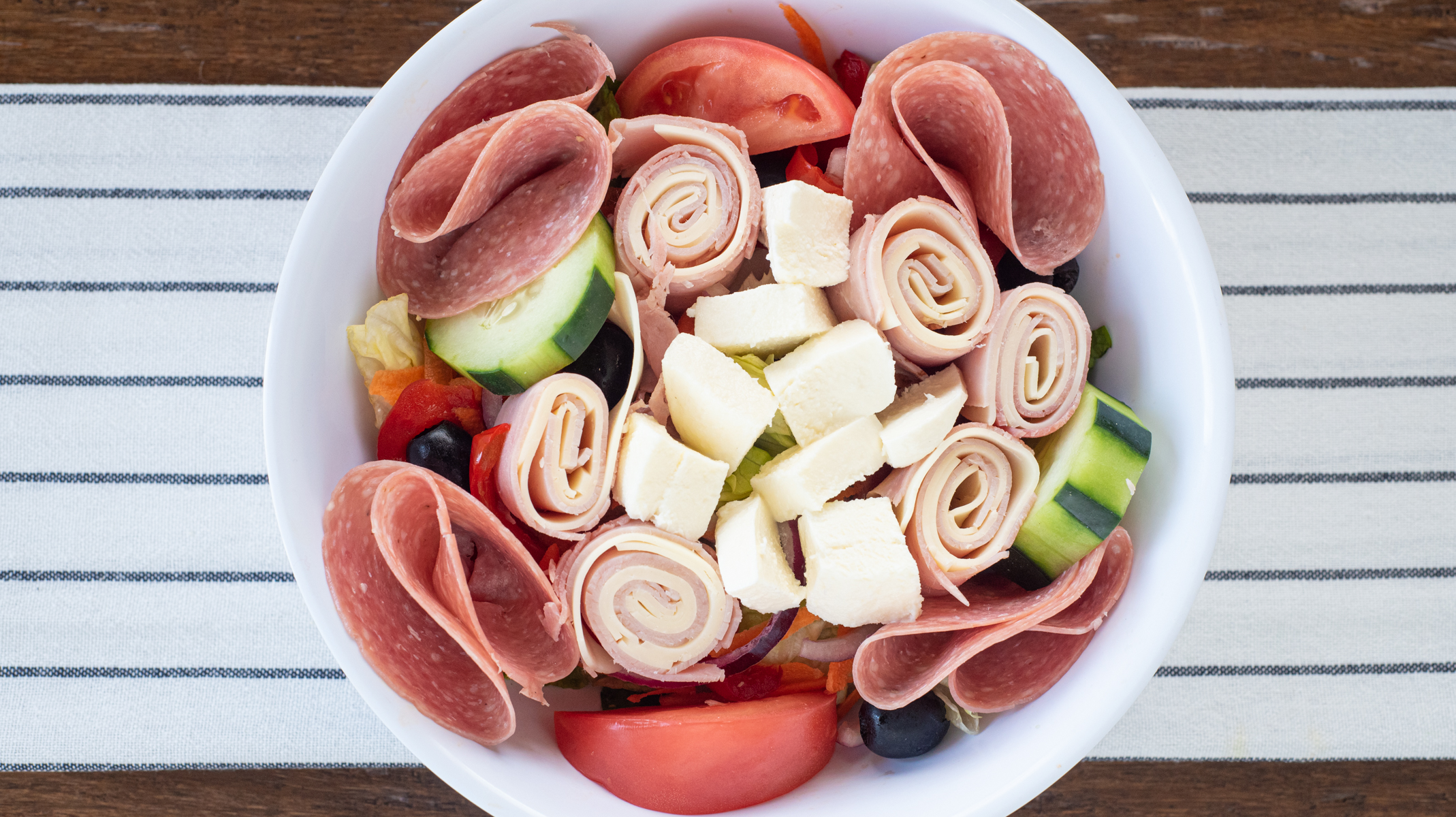 Order Antipasto Salad food online from Westover Pizza store, Stamford on bringmethat.com