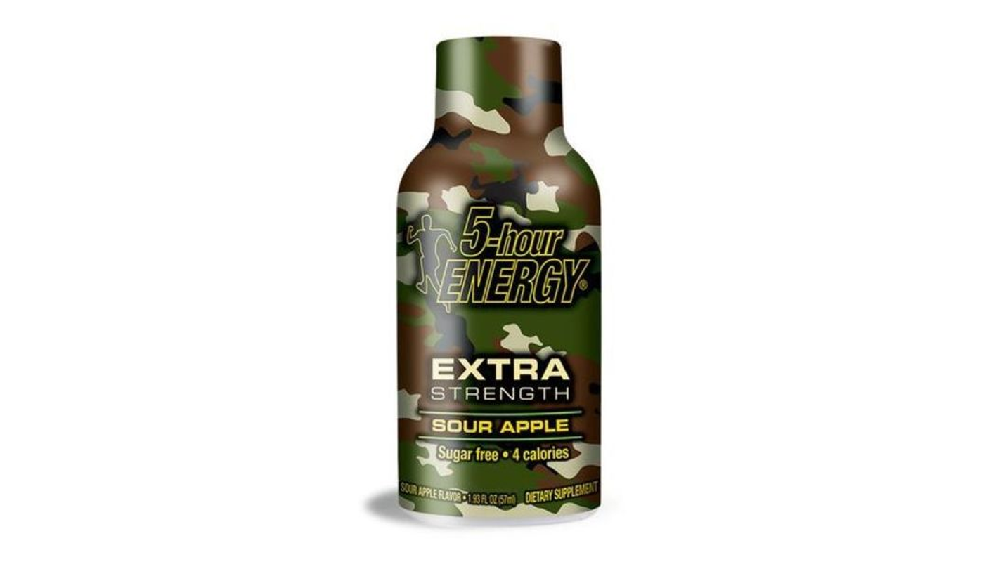 Order 5-Hour Energy Extra Strength Sour Apple 1.93oz Bottle food online from JR Food Mart store, Camarillo on bringmethat.com