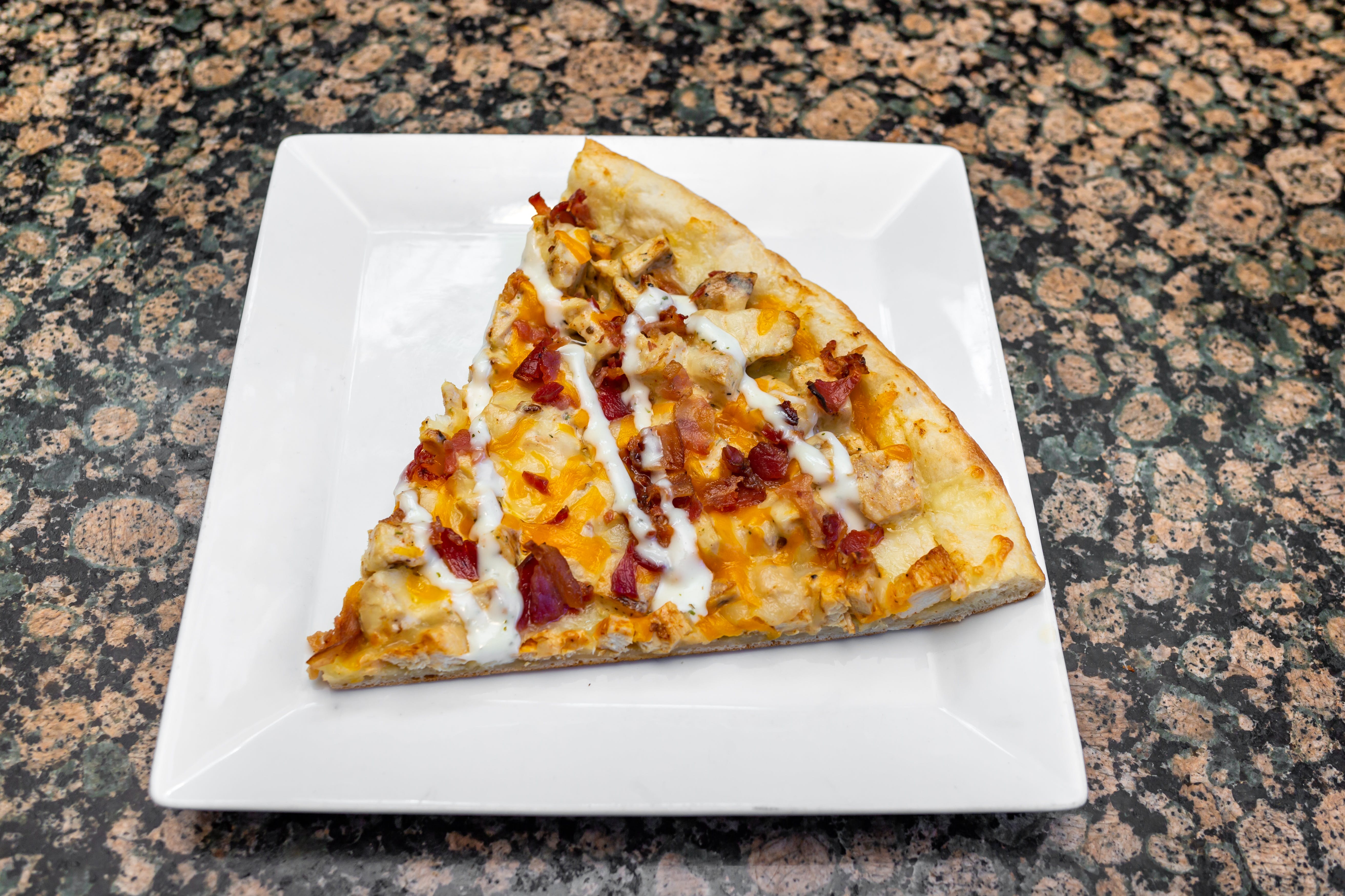 Order Chicken Bacon Ranch Pizza - Pizza food online from Salvino Pizzeria & Restaurant store, Selden on bringmethat.com