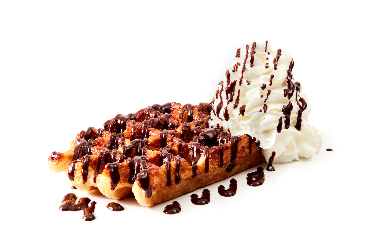 Order The Dame Blanche Waffle food online from Zinnekens store, Cambridge on bringmethat.com