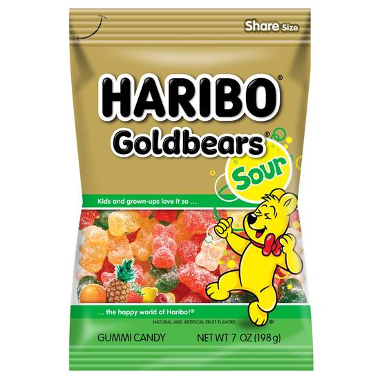Order Haribo Gold Bears Gummi Candy Sour, 7 OZ food online from CVS store, Tulsa on bringmethat.com