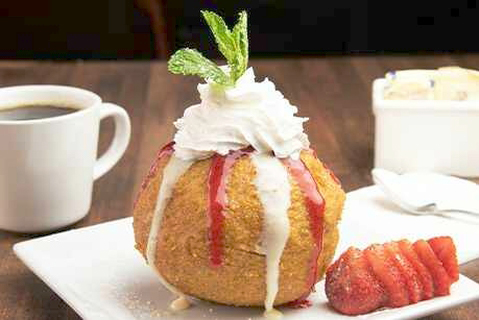 Order Fried Ice Cream food online from Frontera Mex-Mex Grill store, Norcross on bringmethat.com