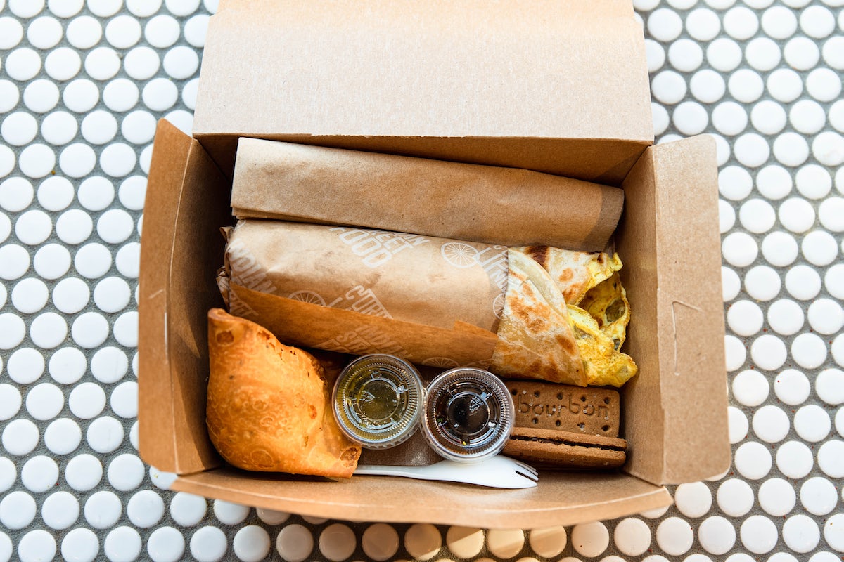 Order Catering Kathi Roll Box food online from Curry Up Now store, Oakland on bringmethat.com