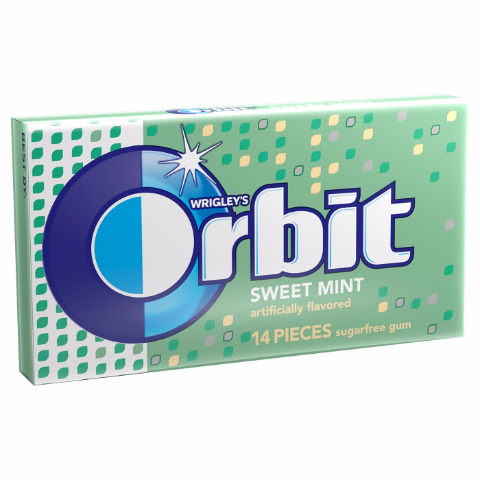 Order Orbit Sweetmint Gum 5 Count food online from 7-Eleven store, Loxahatchee on bringmethat.com