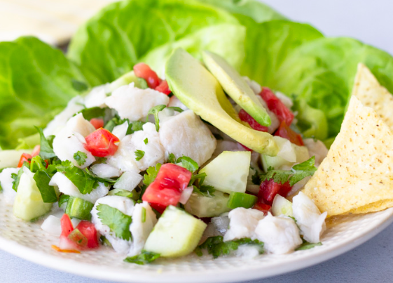 Order Fish Ceviche food online from Tamales store, Highland Park on bringmethat.com