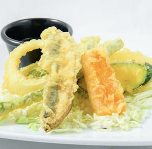 Order Veggie Tempura APPETIZERS food online from Sushi Little Tokyo Restaurant store, Cary on bringmethat.com