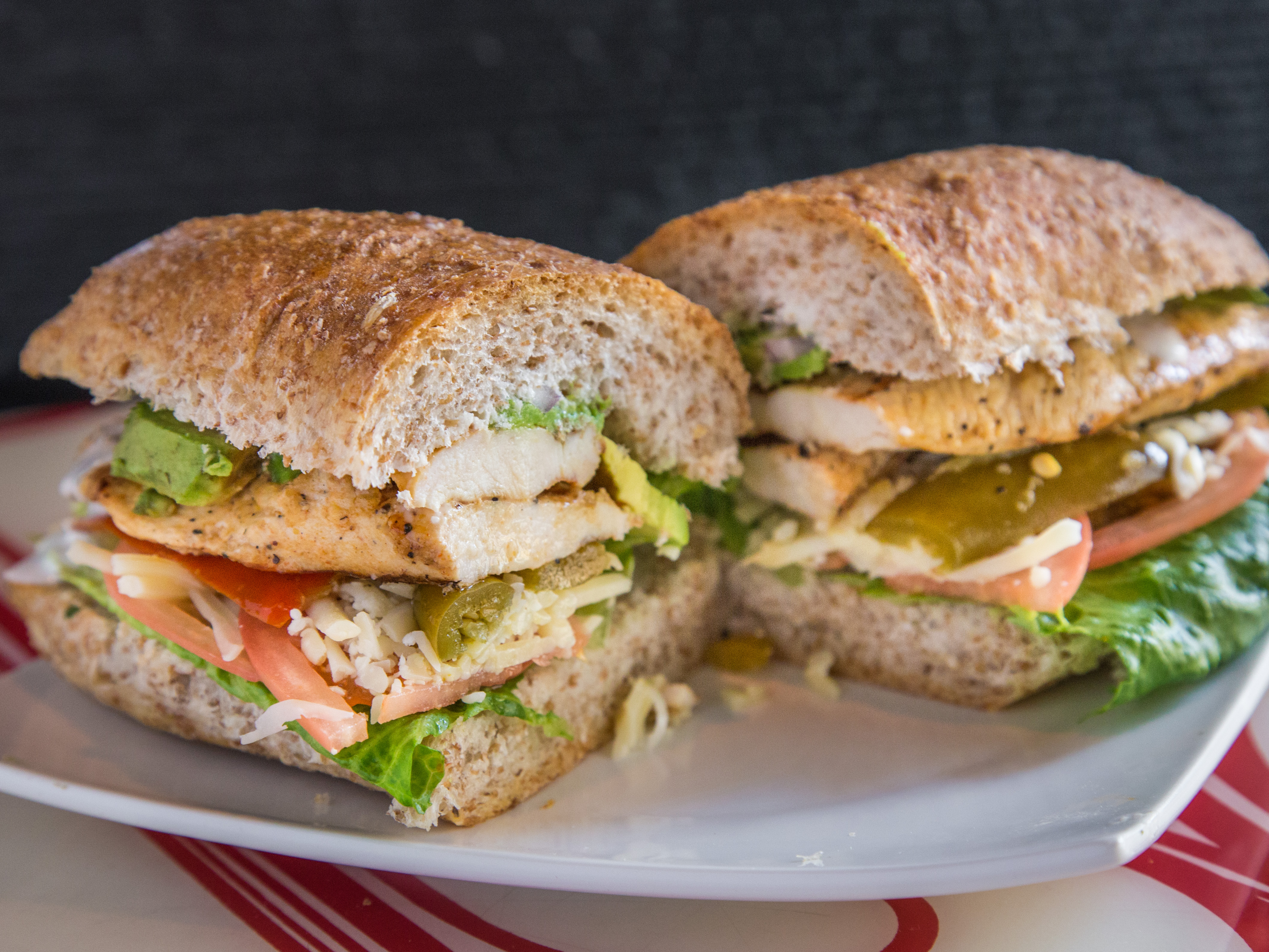 Order 24. Chicken Torta food online from Al horno lean mexican kitchen catering store, New York on bringmethat.com