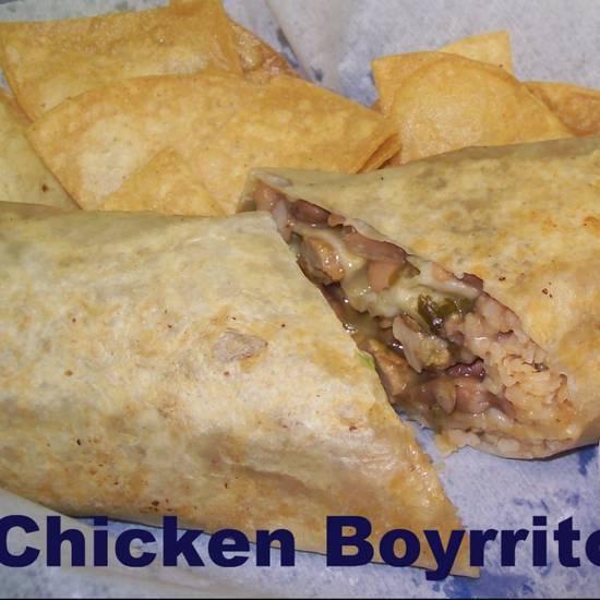 Order Chicken Burrito food online from Fat Boy store, Henderson on bringmethat.com