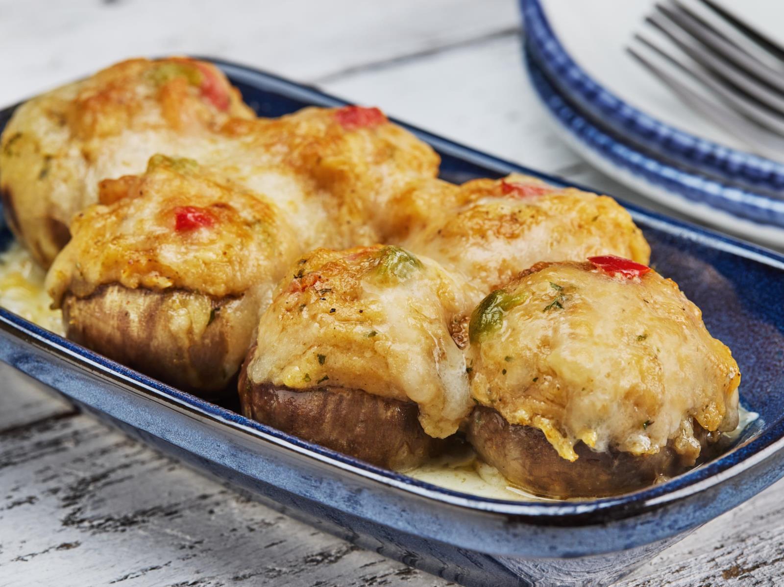 Order Seafood-stuffed Mushrooms food online from Red Lobster store, Golden Valley on bringmethat.com