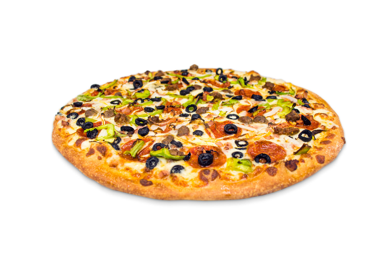 Order Supreme Pizza food online from Geno's Pizzerias store, Gilbert on bringmethat.com