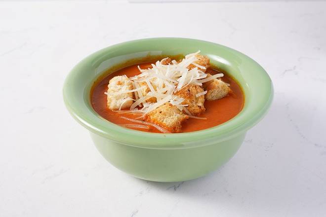 Order Creamy Tomato Basil Soup food online from Polly Pies store, Los Alamitos on bringmethat.com