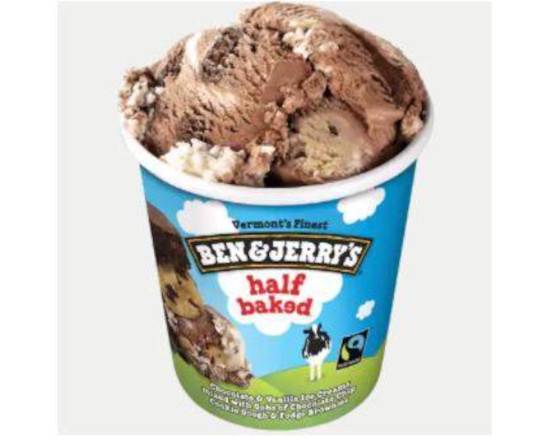 Order Ben & Jerry's Half Baked (1 Pint) food online from Urban Value Corner Store store, Dallas on bringmethat.com