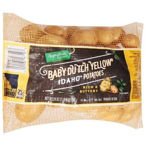 Order Signature Farms · Baby Dutch Yellow Idaho Potatoes (24 oz) food online from Safeway store, Mount Airy on bringmethat.com