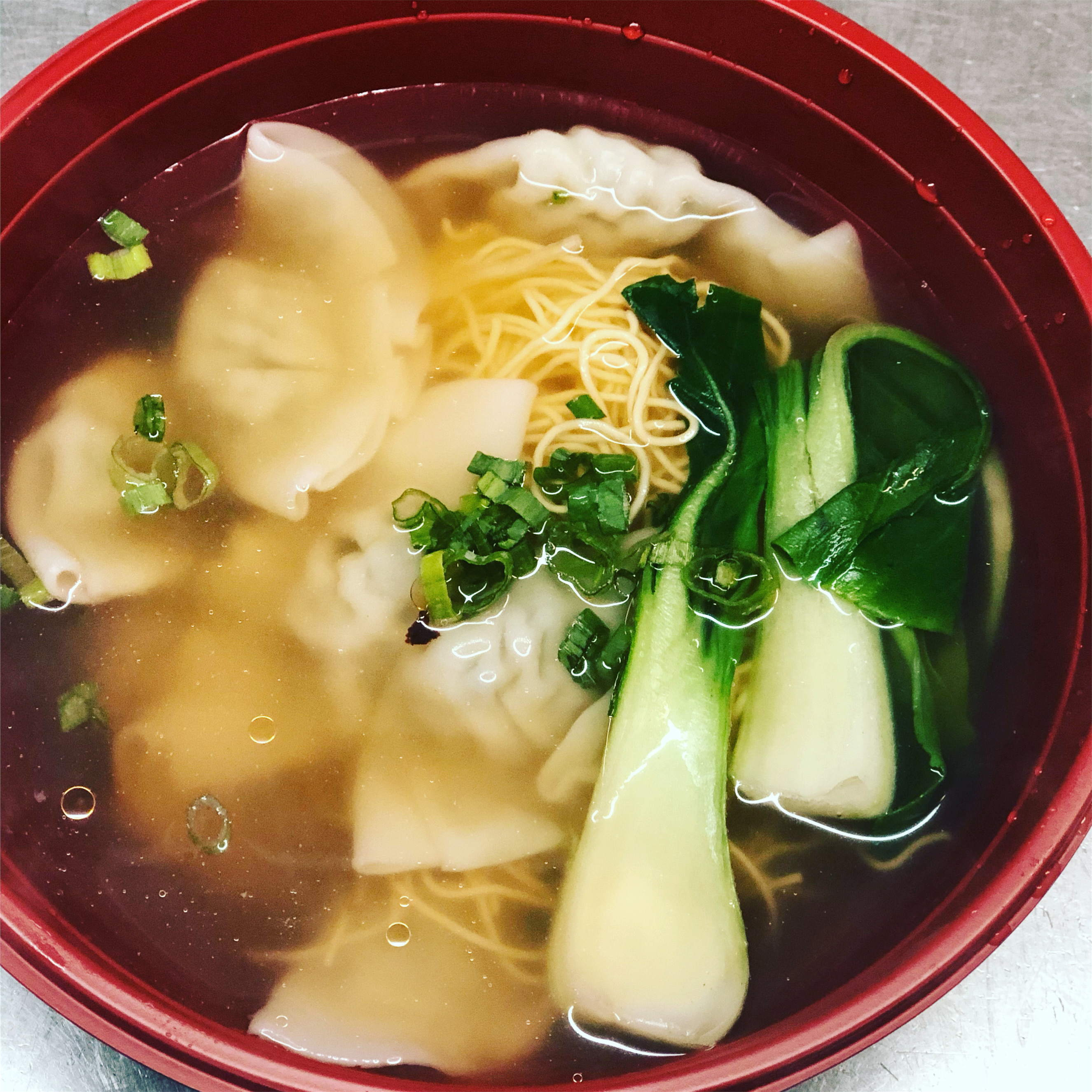 Order Get well Chicken Wonton Soup food online from Pyng Ho store, Decatur on bringmethat.com