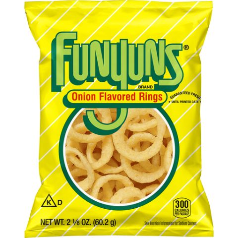 Order Funyuns Onion Flavored Rings 2.125oz food online from Speedway store, Centerville on bringmethat.com