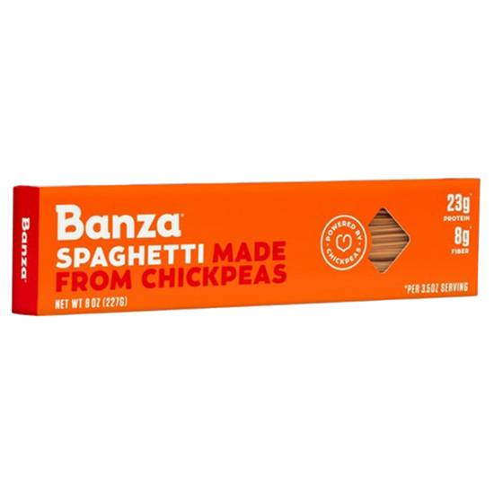 Order Banza Chickpea Flour Spaghetti Pasta 8oz food online from Everyday Needs by Gopuff store, Athens on bringmethat.com