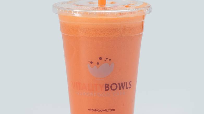 Order Orange Carrot Juice food online from Vitality Bowls store, Dublin on bringmethat.com