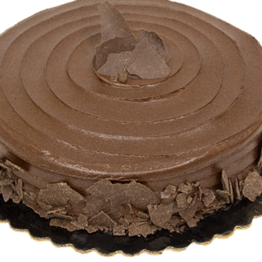 Order Chocolate Fudge Cake, 8" Single Layer food online from Lucky California store, Union City on bringmethat.com