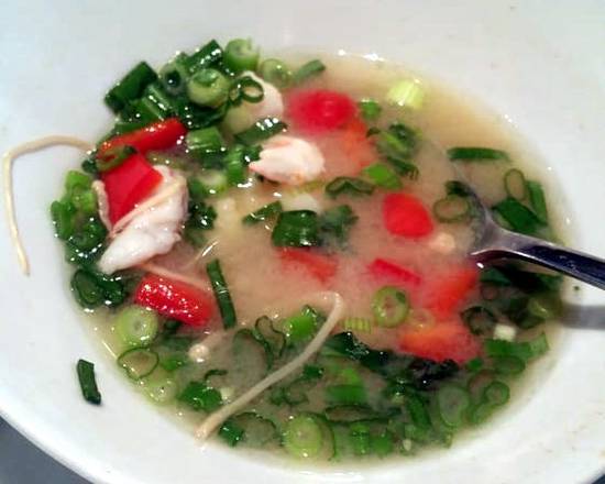 Order Thai Lemongrass Soup with Shrimp food online from Malai Kitchen store, Dallas on bringmethat.com